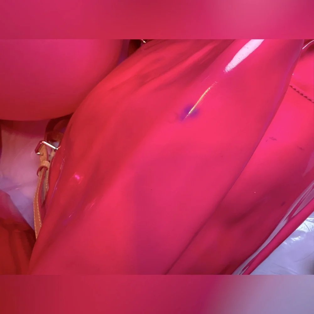 Dooney & Bourke Hot Pink Patent Leather Shopper-DISCONTINUED - Picture 10 of 10